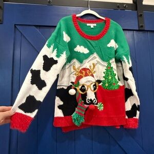 Ugly Christmas Sweater, women’s size L
